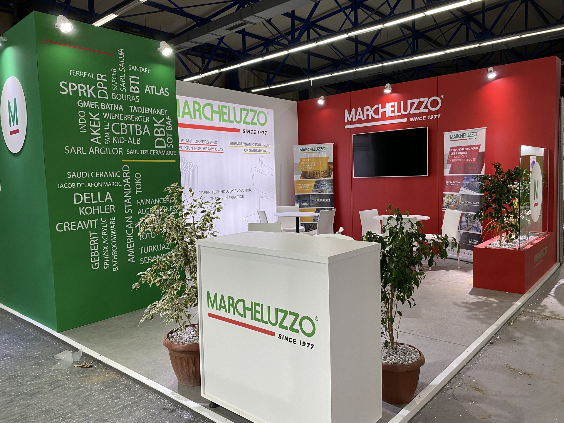 Stand entreprise Marcheluzzo à Batimatec